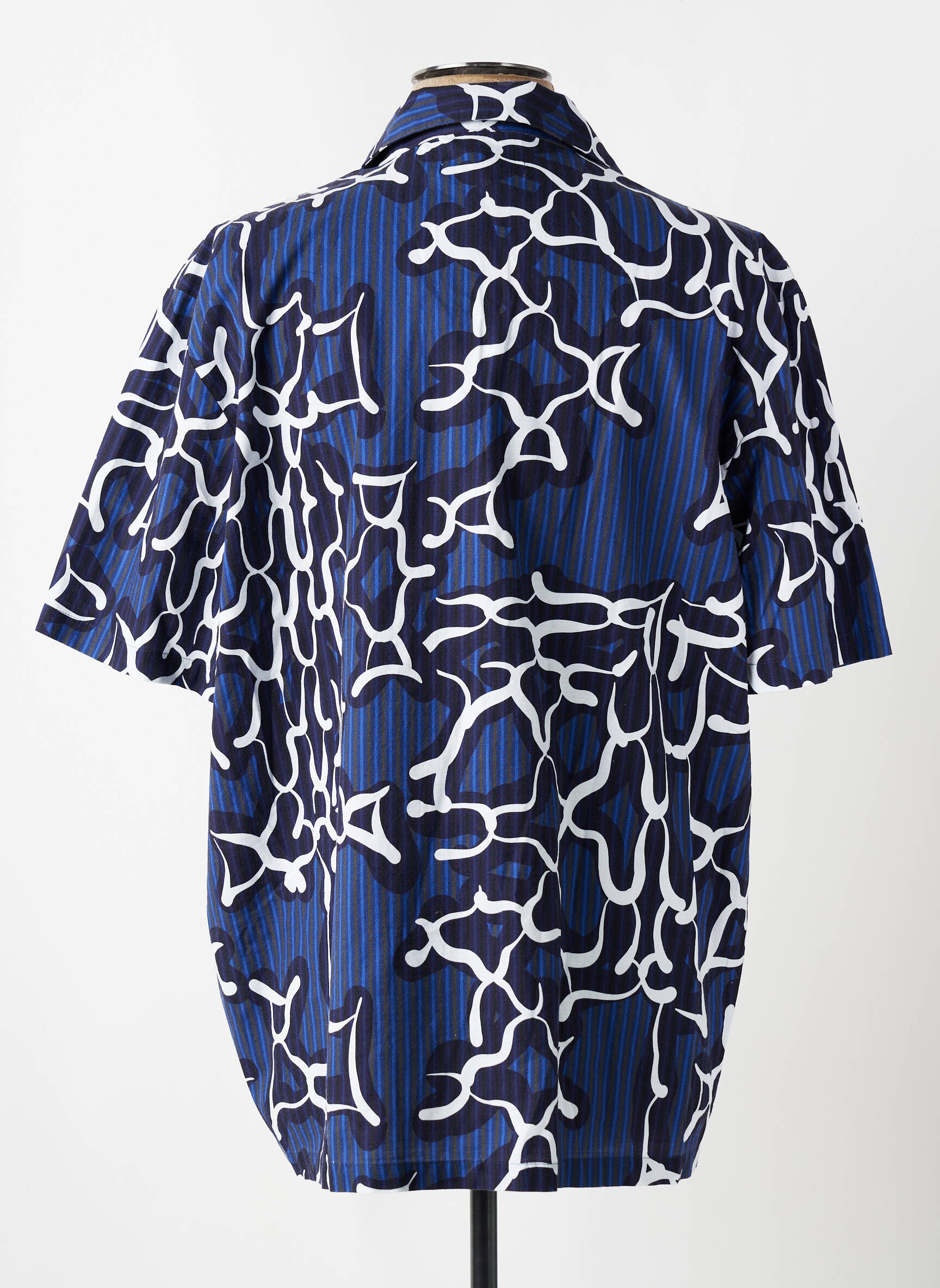 Chemise manches courtes poches bleu EDWIN homme