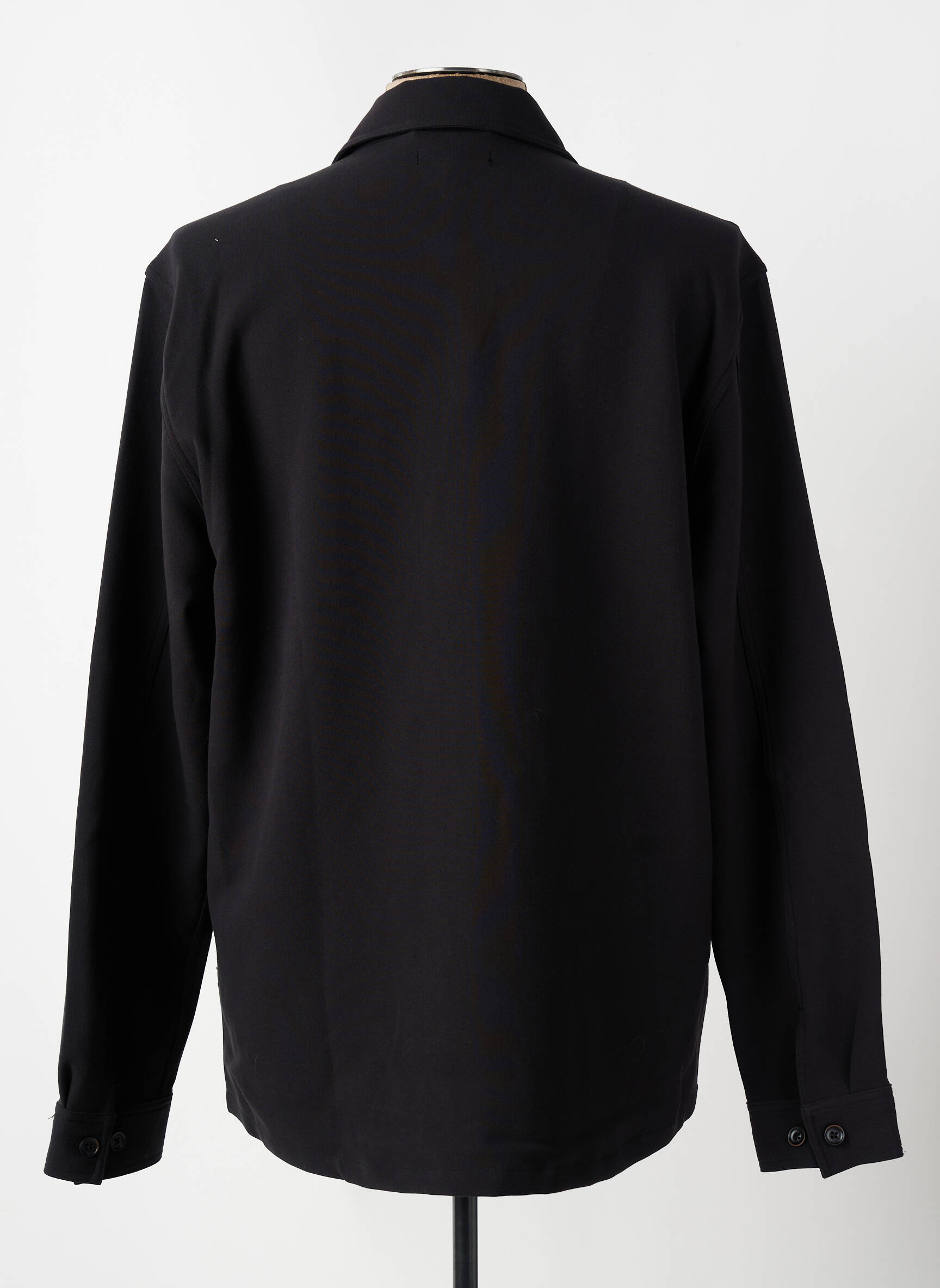 Veste casual fermeture boutonnée sur le devant noir MATINIQUE homme