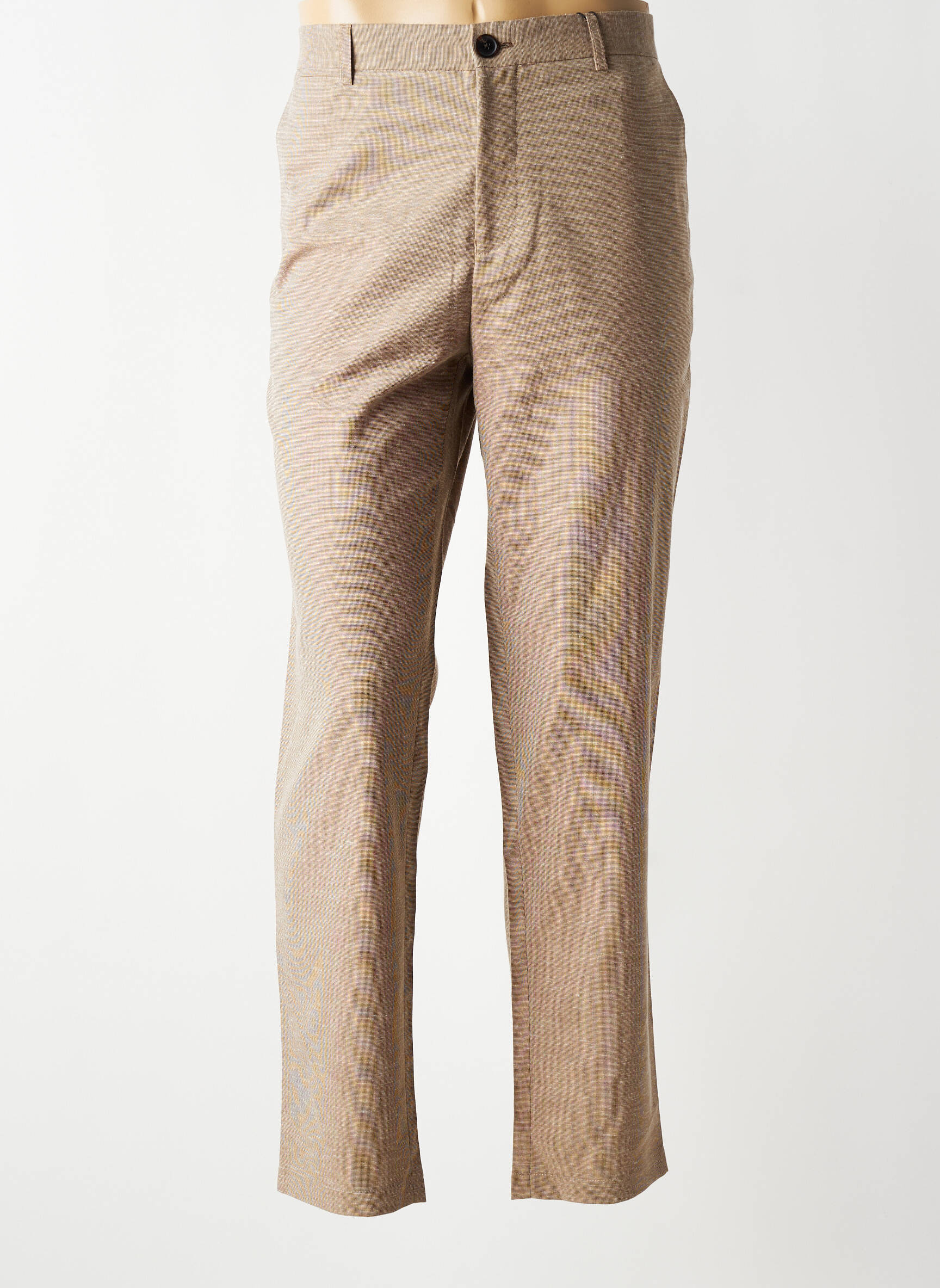 Pantalon chino taille normale taille normale marron MATINIQUE homme