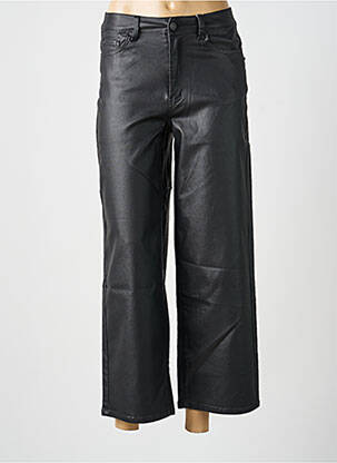 Pantalon 7/8 taille haute taille haute noir VILA femme