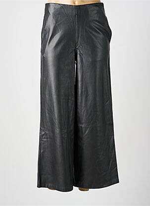 Pantalon 7/8 taille haute taille haute noir ICHI femme