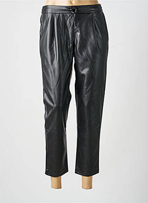 Pantalon 7/8 taille élastique taille normale noir VILA femme