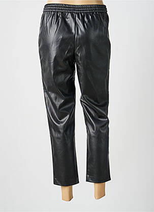 Pantalon 7/8 taille élastique taille normale noir VILA femme
