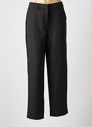 Pantalon droit taille à pinces taille normale noir VILA femme
