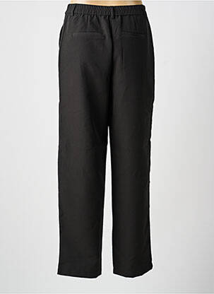 Pantalon droit taille à pinces taille normale noir VILA femme