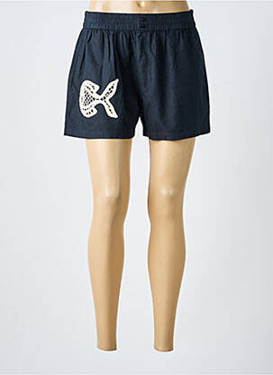 Short taille normale taille normale noir THINKING MU femme