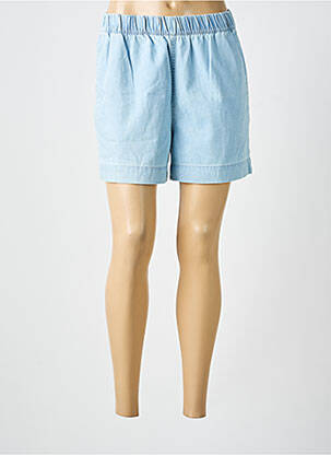 Short tissage denim taille normale bleu PIECES femme