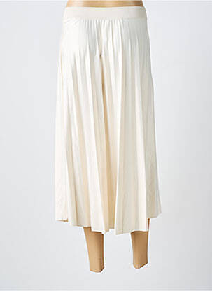 Jupe longue coupe fluide beige VILA femme