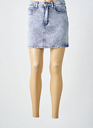 Jupe courte poches bleu LA PETITE ETOILE femme