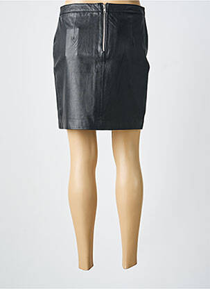 Jupe courte taille à pinces noir OBJECT femme