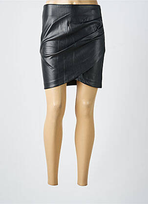 Jupe courte taille à pinces noir VILA femme