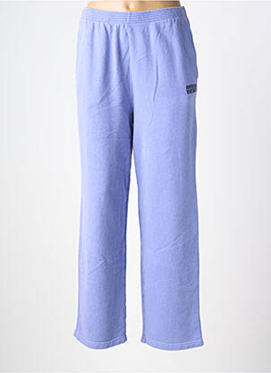Jogging poches taille normale violet AMERICAN VINTAGE femme