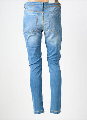 Jeans coupe slim stretch taille normale bleu B.YOUNG femme