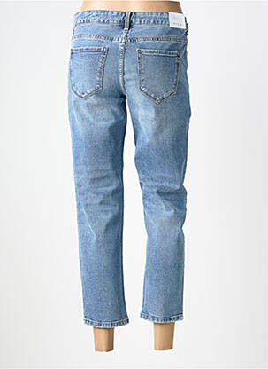 Jeans coupe droite stretch taille normale bleu VILA femme