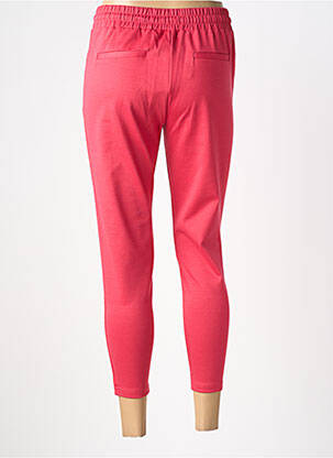Pantalon 7/8 stretch taille normale rose ICHI femme