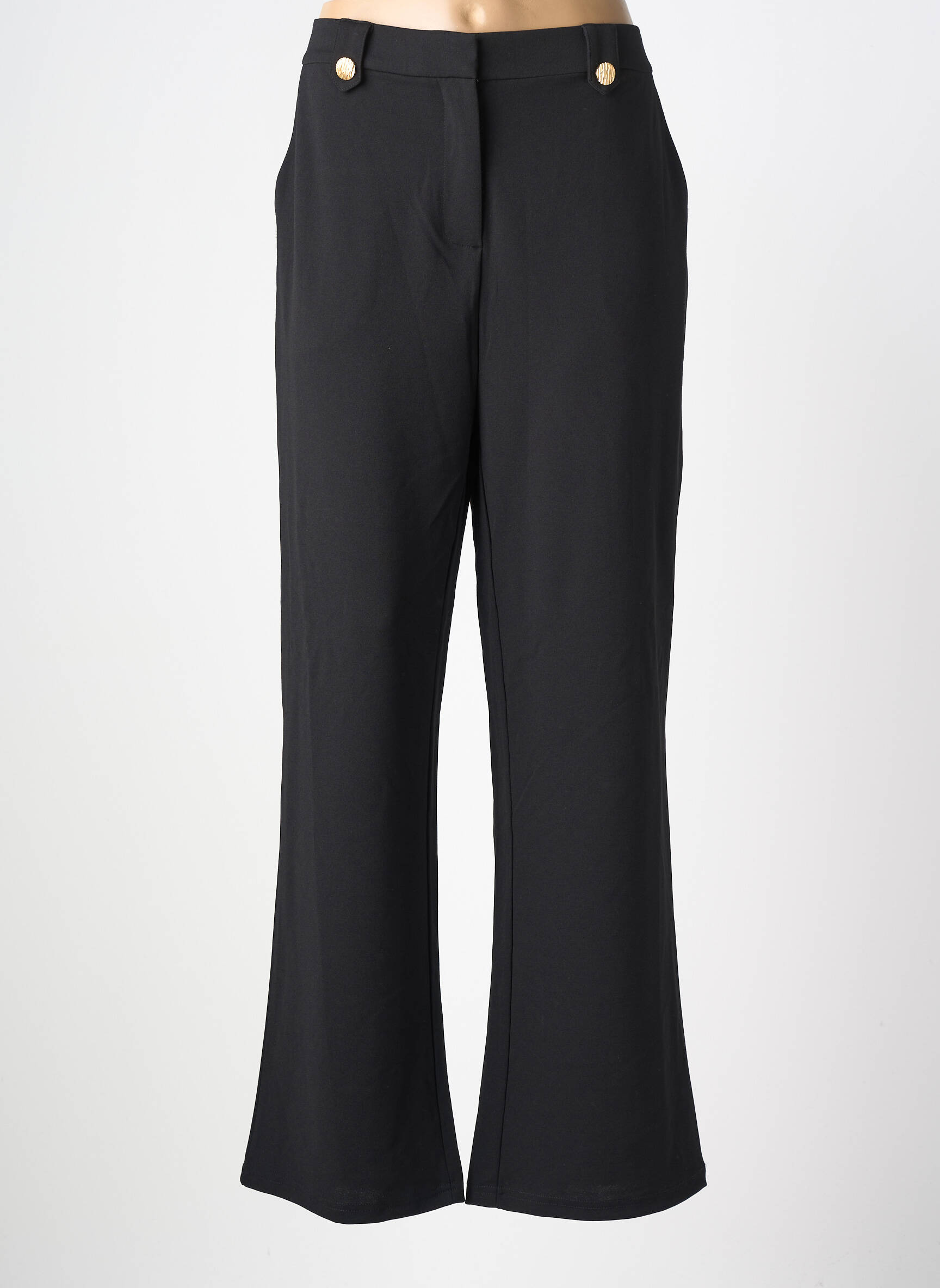 Pantalon flare stretch taille normale noir VILA femme