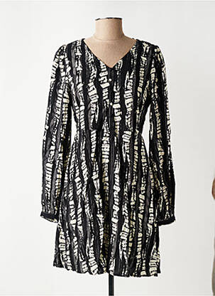 Robe courte manches longues manches longues noir VERO MODA femme