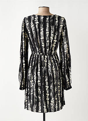 Robe courte manches longues manches longues noir VERO MODA femme