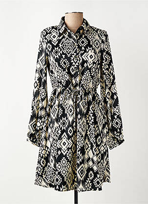 Robe courte manches longues manches longues noir VERO MODA femme
