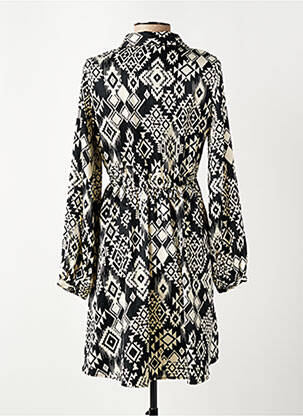 Robe courte manches longues manches longues noir VERO MODA femme