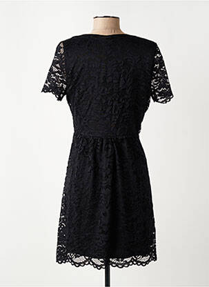 Robe courte manches courtes manches courtes noir VERO MODA femme
