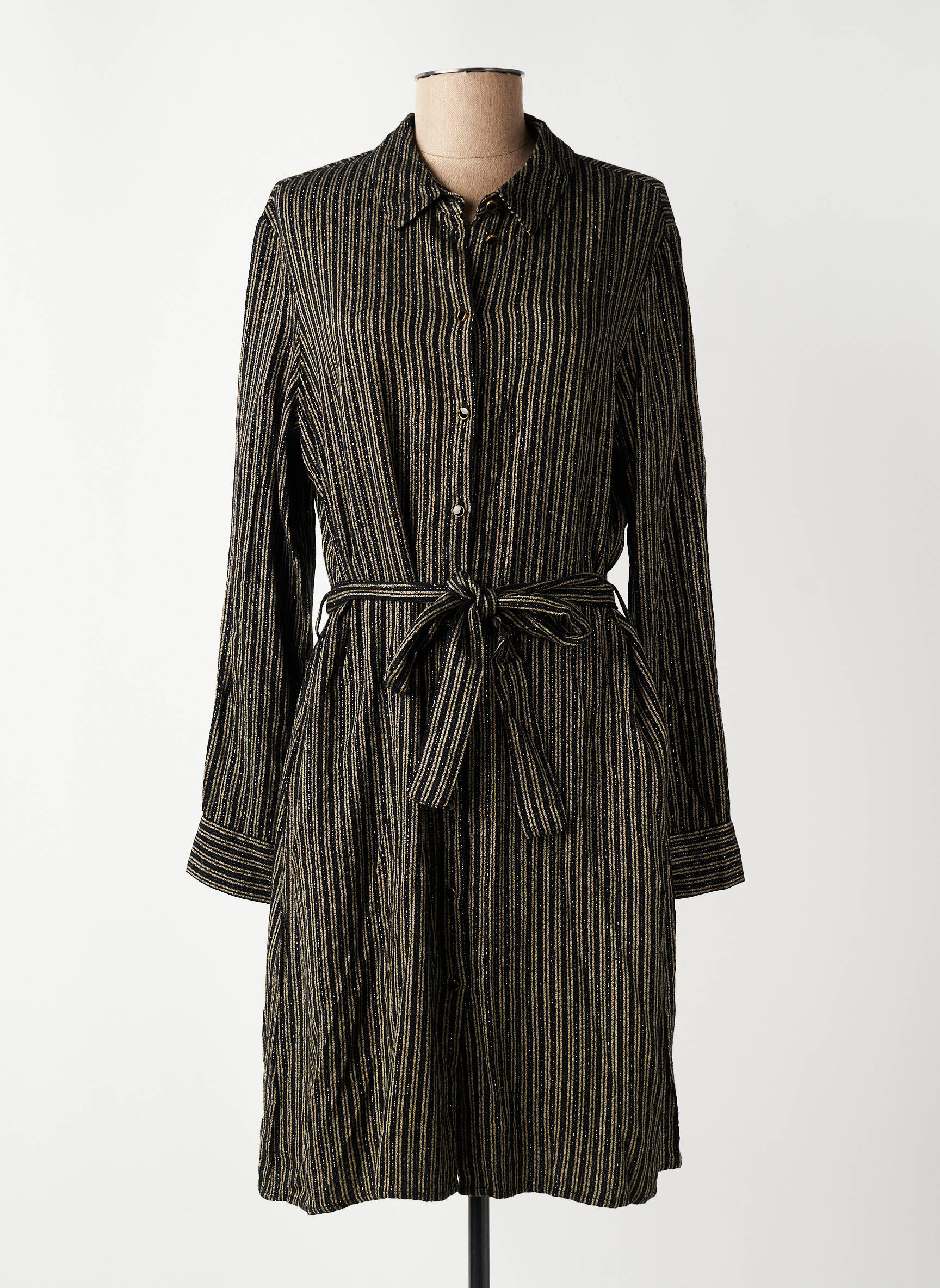 Robe courte manches longues manches longues noir VERO MODA femme