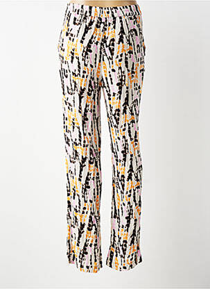 Pantalon droit taille élastique taille normale gris VERO MODA femme