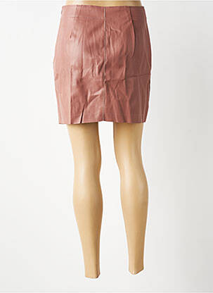 Jupe courte taille normale rose NOISY MAY femme