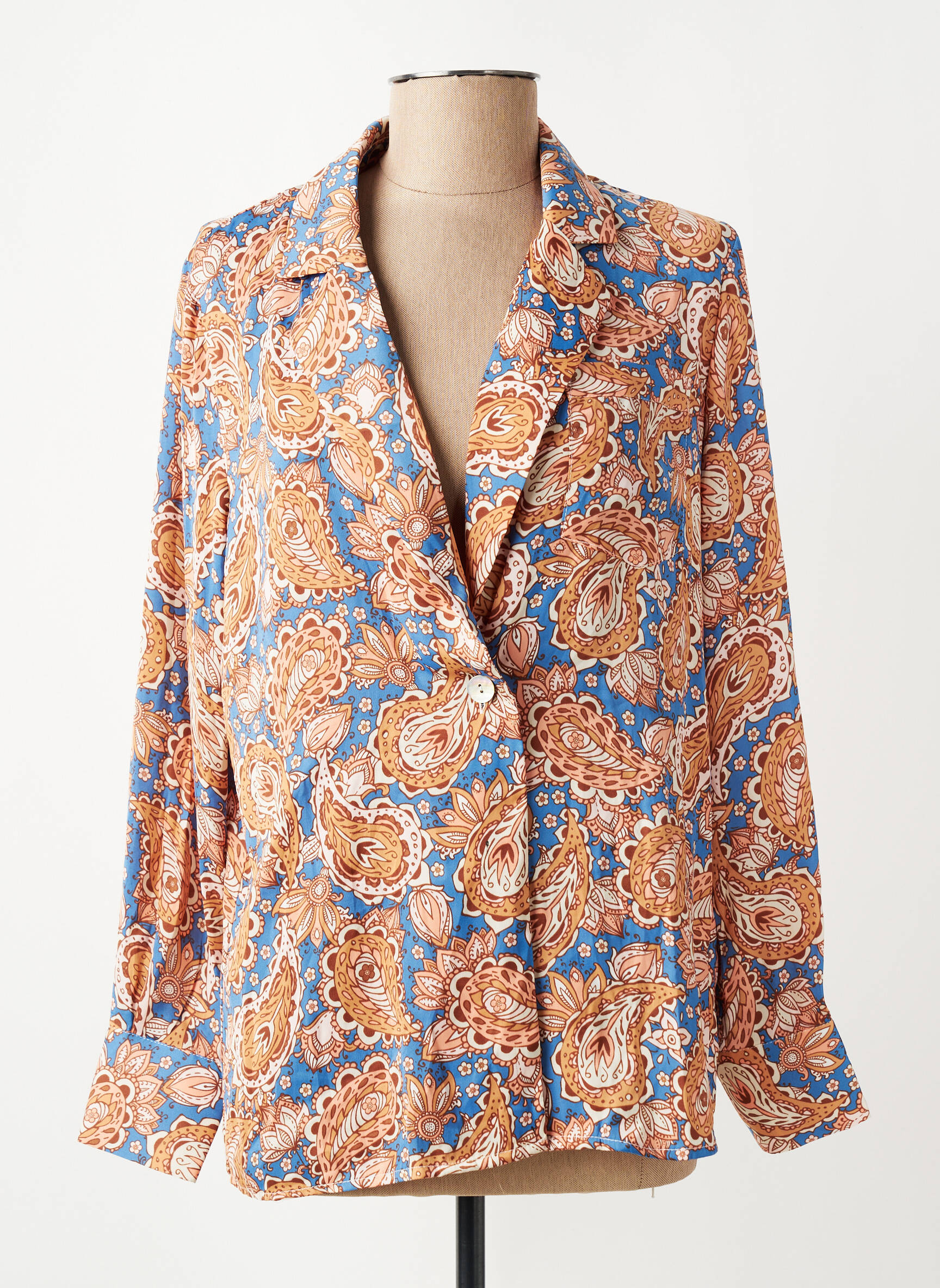 Blazer poches bleu VERO MODA femme