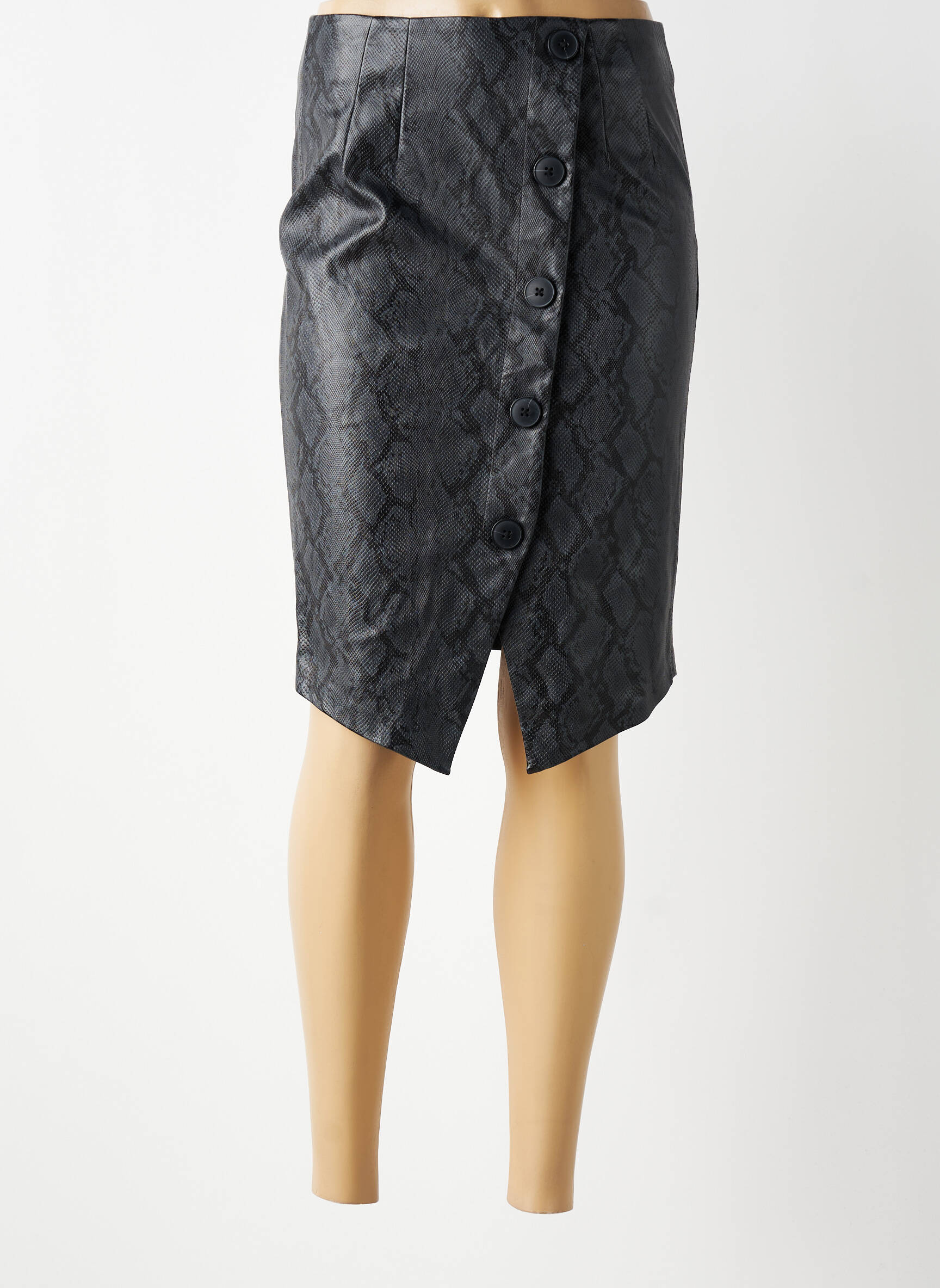 Jupe mi-longue taille normale noir VERO MODA femme