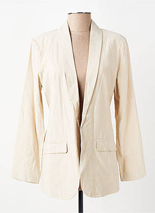 Blazer coupe cintrée beige YAYA femme