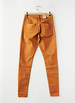 Jeans coupe slim stretch taille normale orange CREAM femme