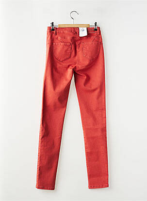 Jeans coupe slim stretch taille normale rose C'EST BEAU LA VIE femme