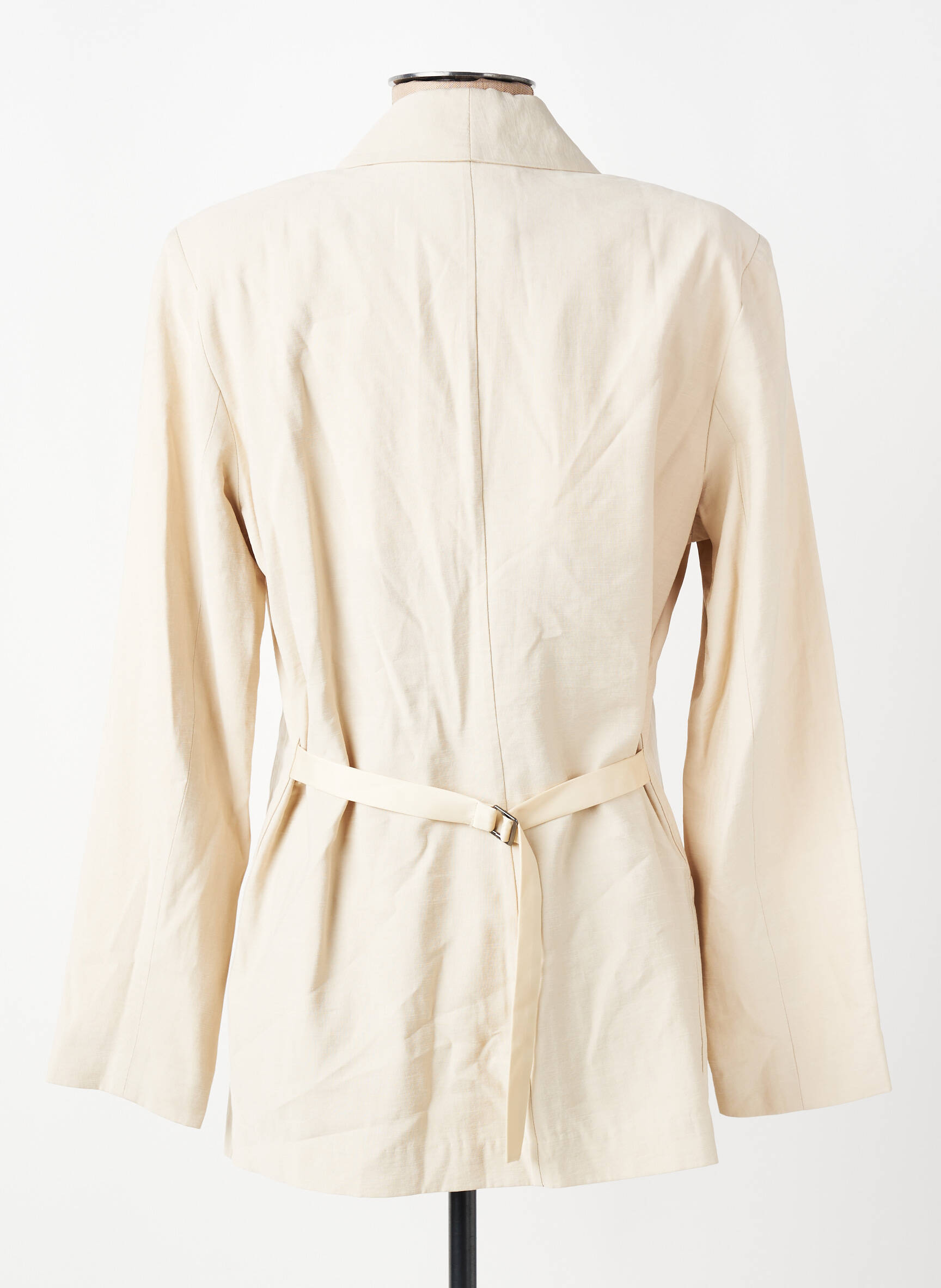 Blazer coupe cintrée beige YAYA femme