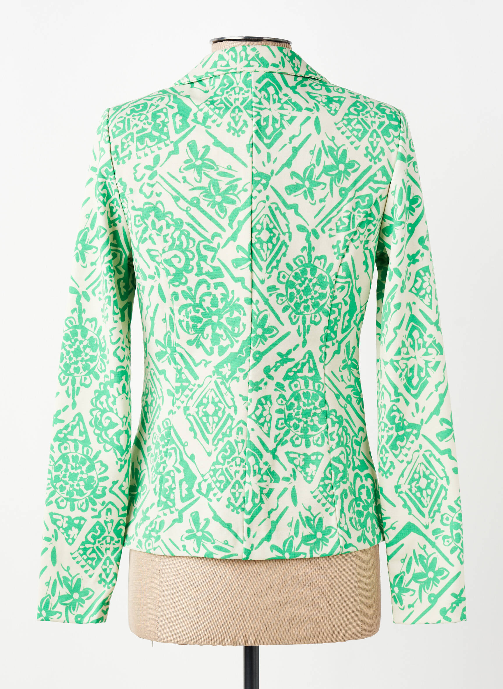 Blazer fausses poches vert ICHI femme