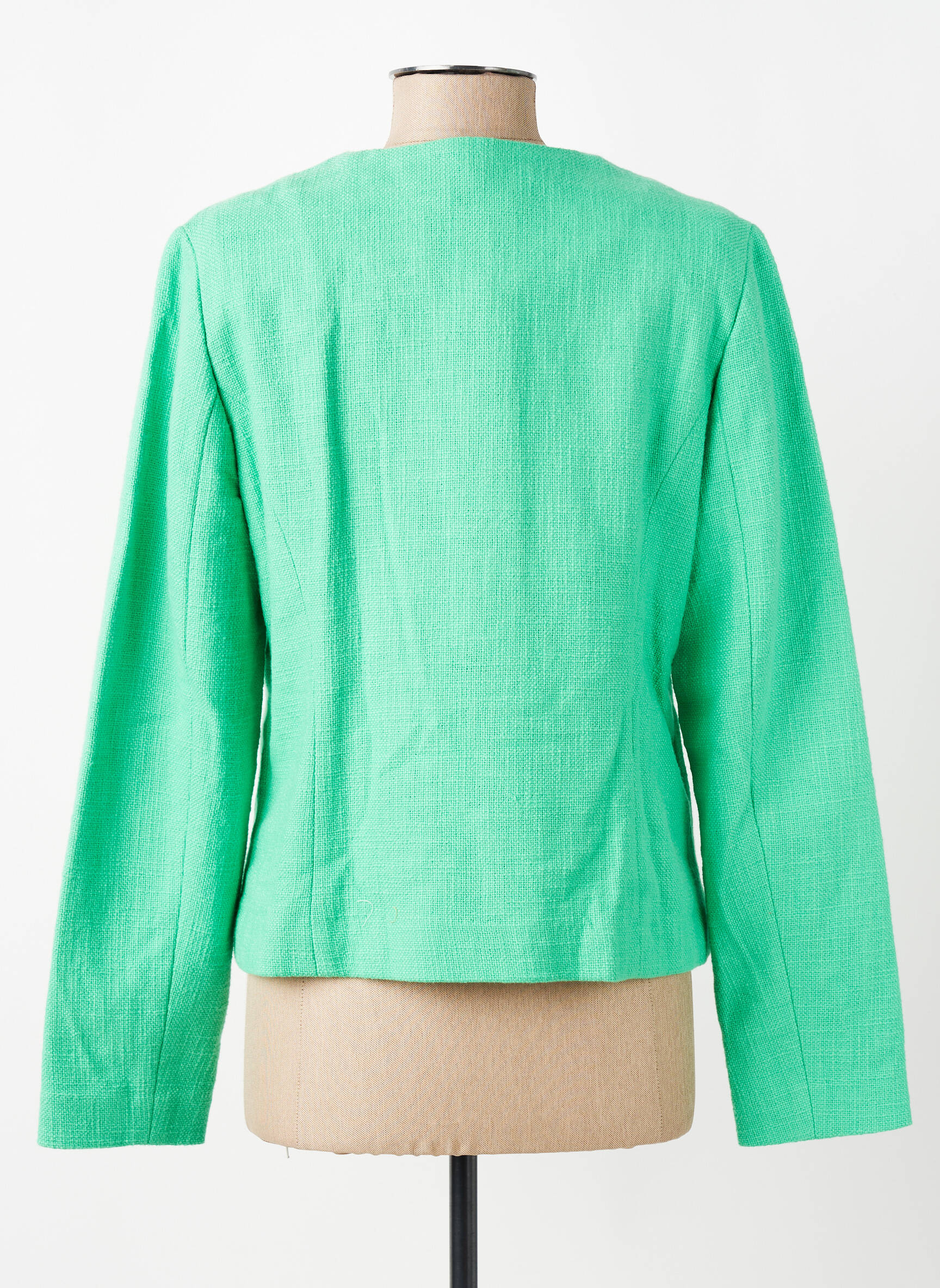 Veste chic poches vert C'EST BEAU LA VIE femme
