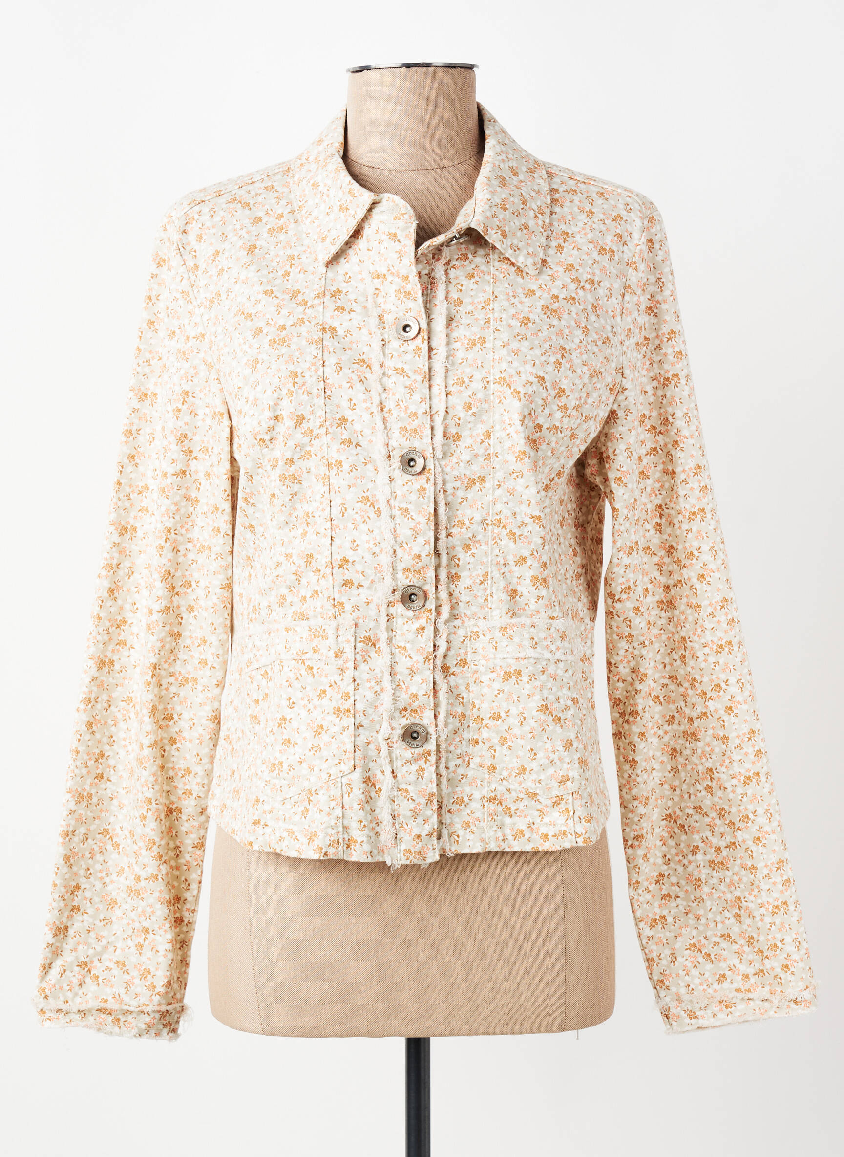 Veste casual poches beige CREAM femme