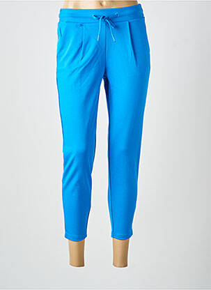 Jogging slim taille normale bleu ICHI femme