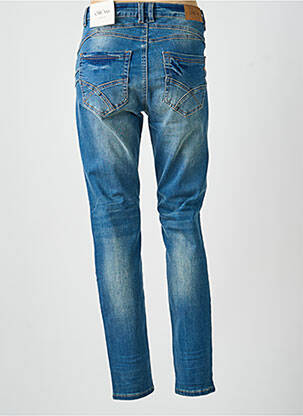 Jeans coupe slim taille haute taille haute bleu CREAM femme