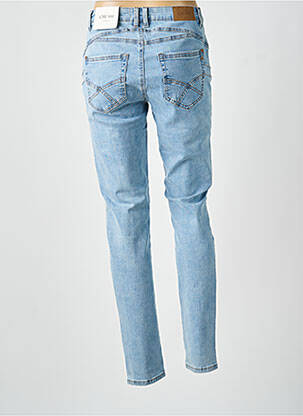 Jeans coupe slim taille haute taille haute bleu clair CREAM femme