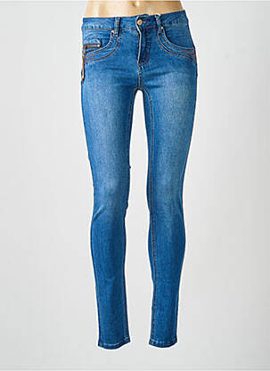Jeans skinny taille normale taille normale bleu CREAM femme