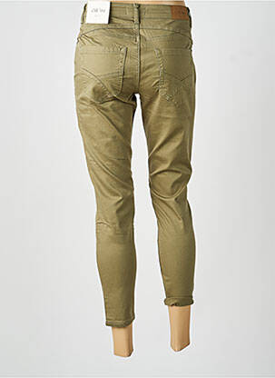 Jeans coupe slim stretch taille normale vert CREAM femme