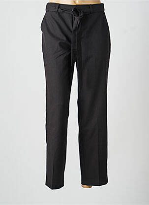 Pantalon droit taille à pinces taille normale noir CREAM femme
