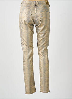Jeans coupe slim taille normale taille normale or FREEMAN T.PORTER femme