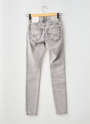 Jeans coupe slim taille haute taille haute gris CREAM femme