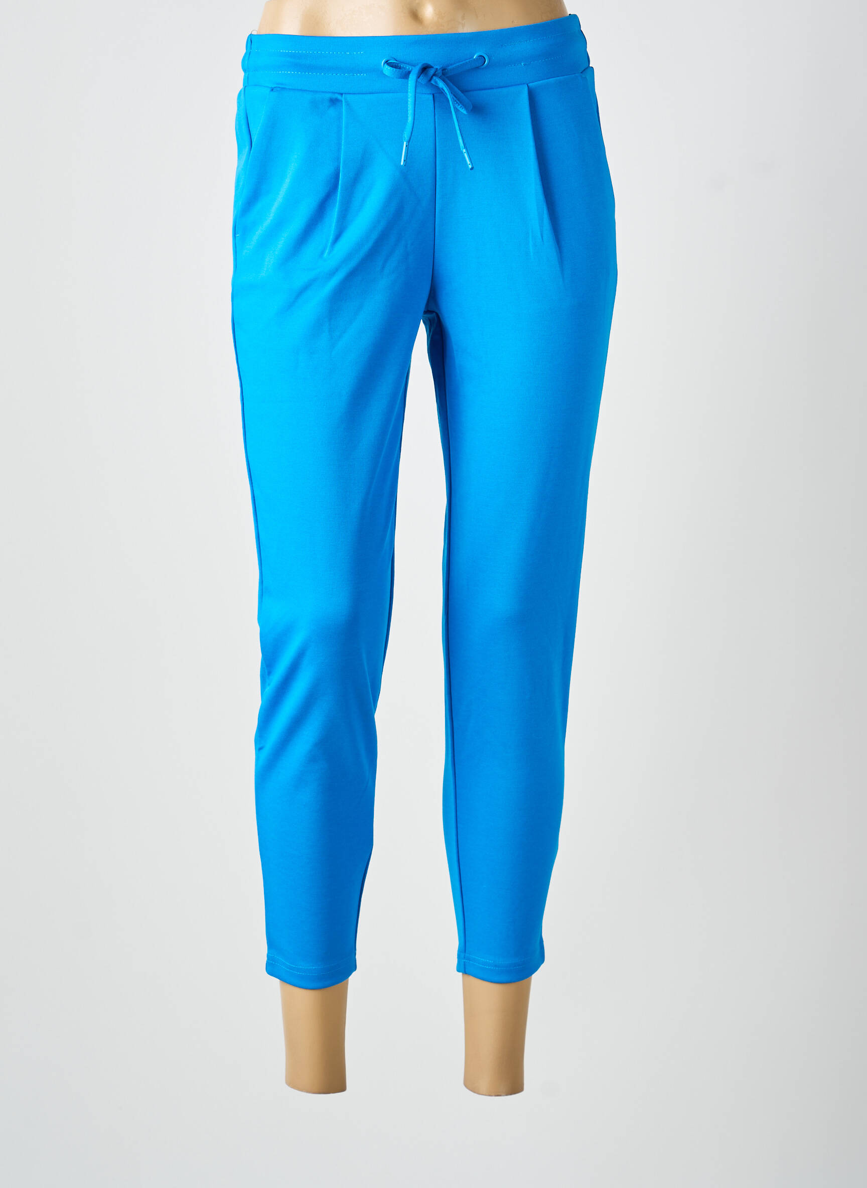 Jogging slim taille normale bleu ICHI femme