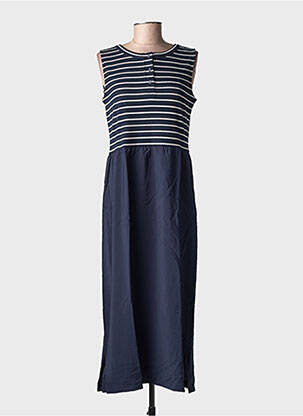 Robe mi-longue sans manche sans manche bleu STREET ONE femme