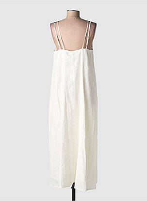 Robe mi-longue sans manche sans manche blanc MOLLY BRACKEN femme