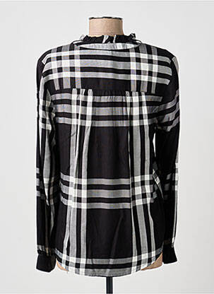 Chemisier coupe droite manches longues noir STREET ONE femme