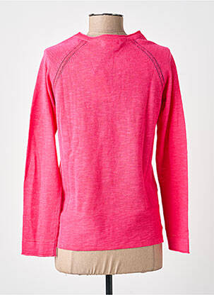 Pull coupe cintrée manches longues rose WHITE STUFF femme
